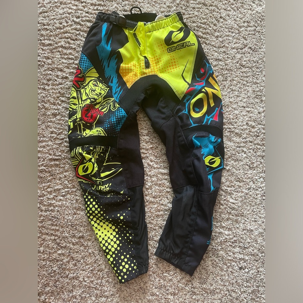 O'NEAL Element Bike Motocross Riding Pants Size Youth 10/12